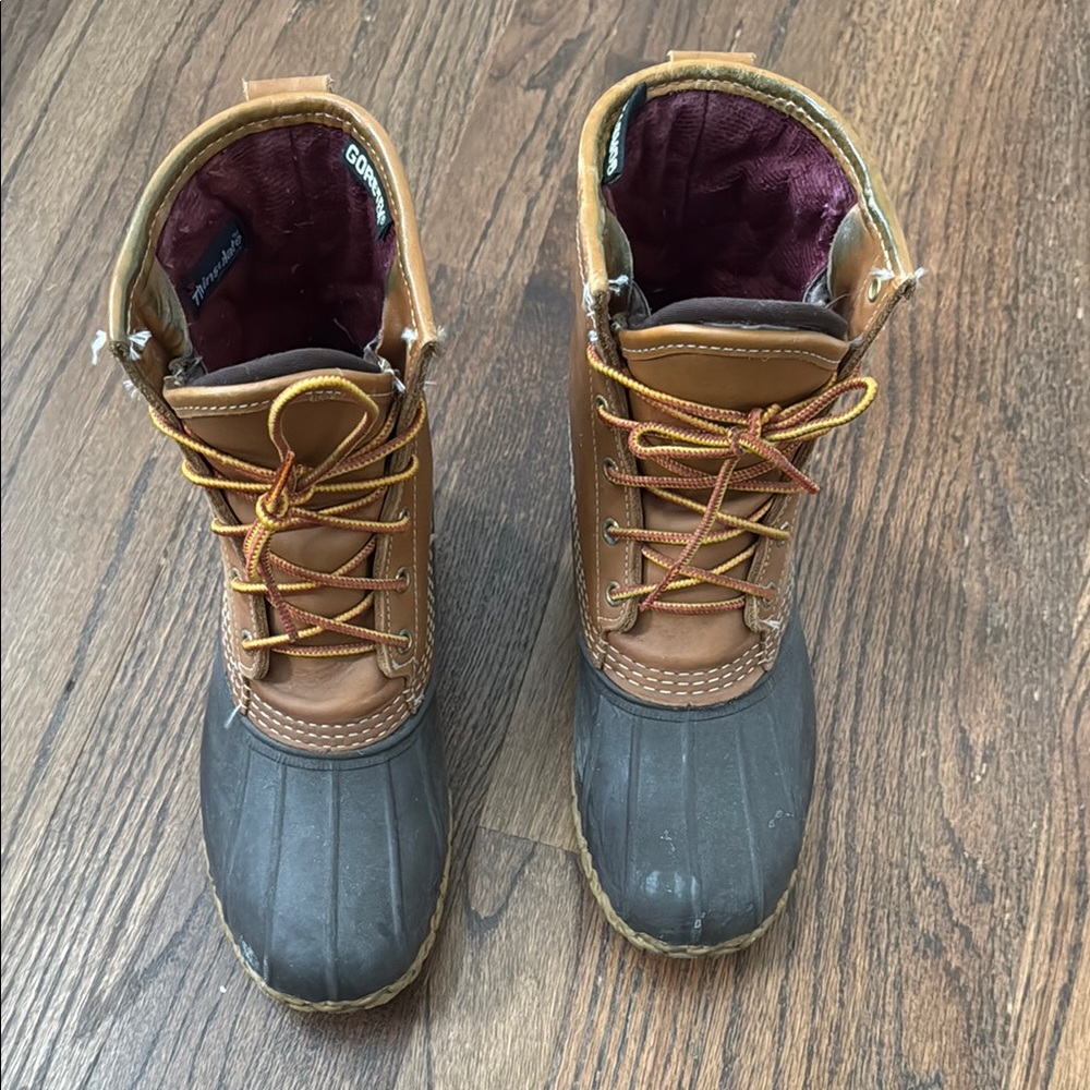 LL Bean Duck Boots Sz 8